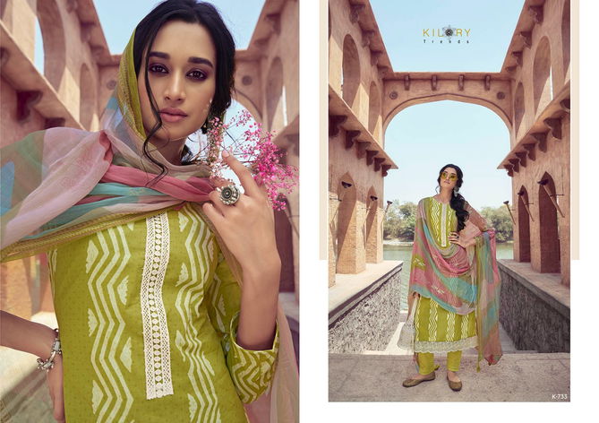 Essence By Kilory K-731 T K-738 Cotton Salwar Suits Catalog